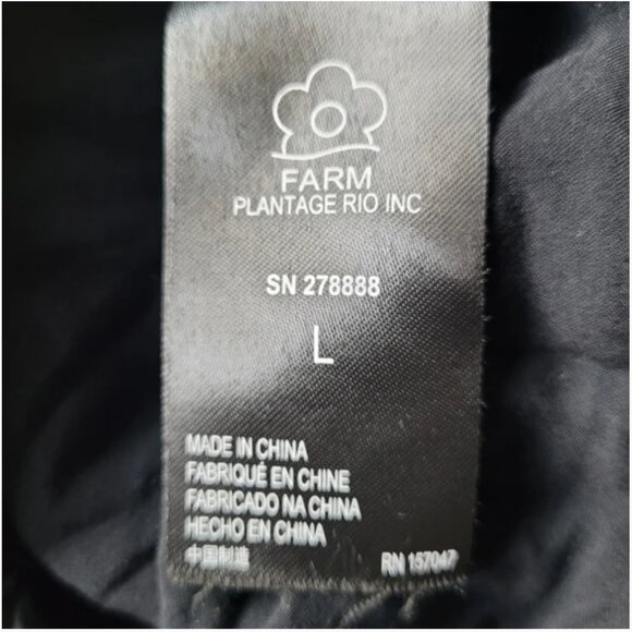 Farm Rio Halter Sequin Column Midi Dress size L - Picture 10 of 10